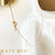 22k Yellow Gold Baby Chain with Handmade Clasp 20"