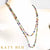 Geneva Fancy Semi-Precious Gemstone Necklace