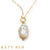 Lena White Fireball Pearl Pendant