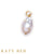 Lena White Fireball Pearl Pendant