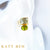 Niko Green Amethyst and Peridot Earrings