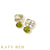 Niko Green Amethyst and Peridot Earrings